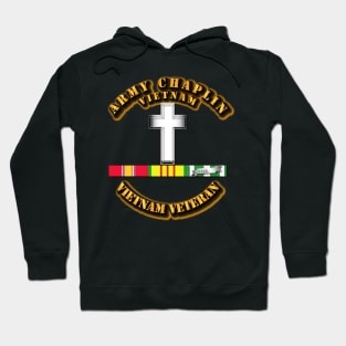 Army Chaplin w Vietnam SVC Ribbons Hoodie